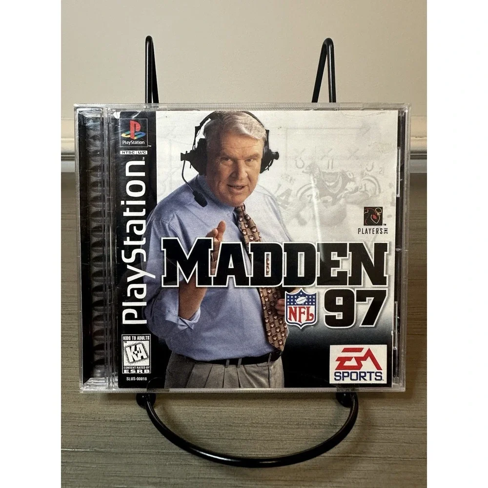 PS1 Madden Games Lot - Madden 97 CIB, Madden 98 CIB